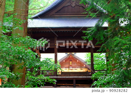 古来の神社仏閣 大宮熱田神社 信州の神社仏閣 古来の神社仏閣 大宮熱田神社 信州の神社仏閣 90928282