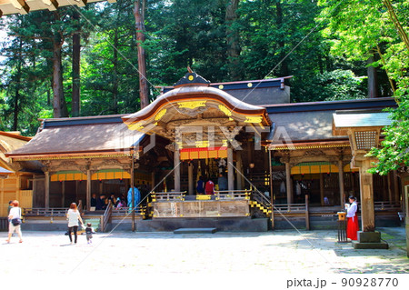 諏訪大社　上社　　：　古来の神社仏閣　　　信州の神社仏閣 90928770