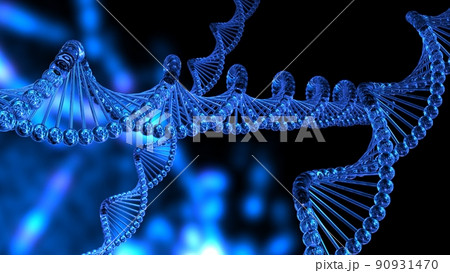 DNAの3Dイラスト 90931470