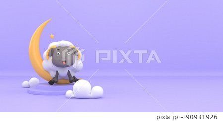 Eid al-Adha official holidays which are celebrated within Islam. 3d illustrator of Eid al-Adha Eid al-Adha official holidays which are celebrated within Islam. 3d illustrator of Eid al-Adha 90931926