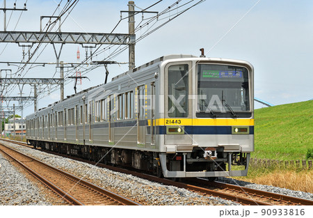 鉄道　私鉄：東武日光線　20000系改造 20400型　21443F(新栃木) 90933816