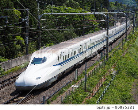 新幹線N700A　関ヶ原にて 90935231