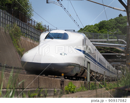 頭上の新幹線N700A　関ヶ原にて 90937082