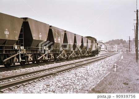 昭和43年 9600牽引石炭列車、九州 筑豊本線 昭和43年 9600牽引石炭列車、九州 筑豊本線 90939756