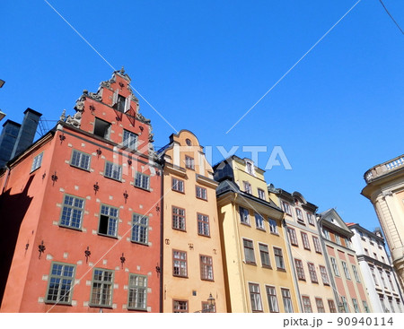 スウェーデン　ガムラスタン　建物 90940114