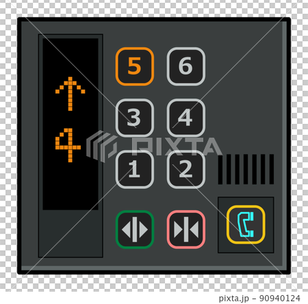電梯操作面板可上下移動到各樓層 90940124