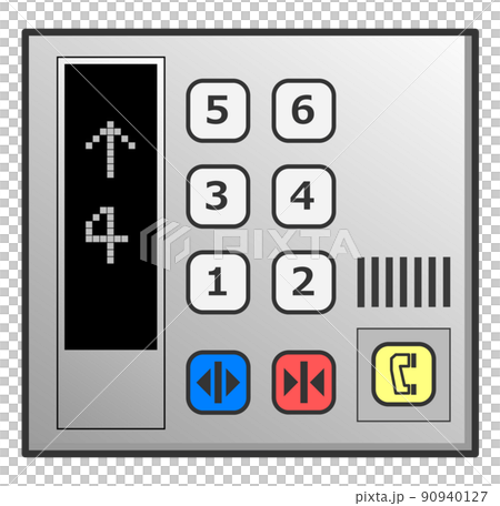 電梯操作面板可上下移動到各樓層 90940127