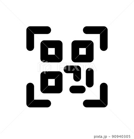 QRコードスキャンのアイコンのイラスト素材 [90940305] - PIXTA