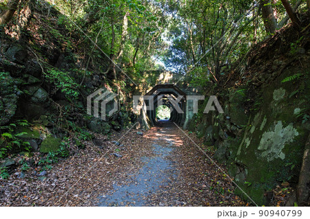 熊本県/ 八角トンネル（熊延鉄道遺構） 90940799