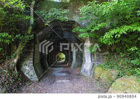 熊本県/ 八角トンネル（熊延鉄道遺構） 90940804
