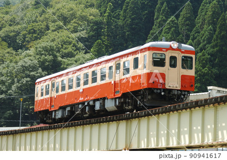 大糸線　平岩ー小滝　JR西日本　キハ52-115（糸魚川） 90941617