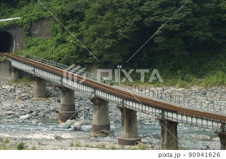 大糸線 根知ー小滝 JR西日本 キハ52 大糸線 根知ー小滝 JR西日本 キハ52 90941626