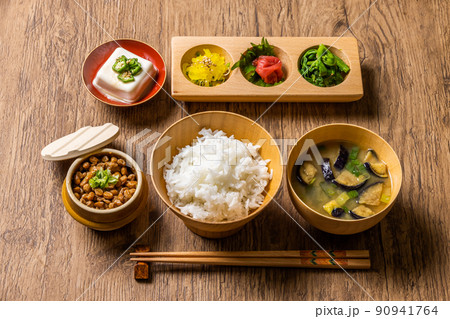 藁入り納豆 Natto Japanese foods 藁入り納豆 Natto Japanese foods 90941764
