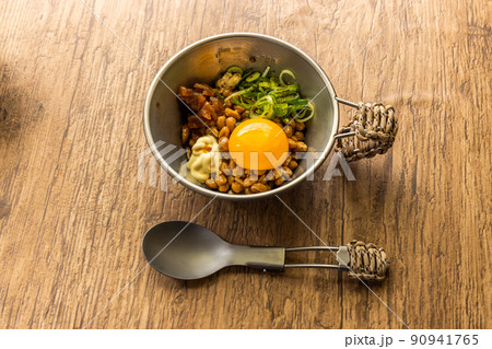 藁入り納豆 Natto Japanese foods 藁入り納豆 Natto Japanese foods 90941765