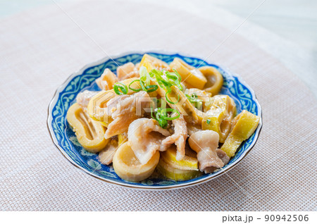 たけのこと豚バラの味噌炒め 90942506