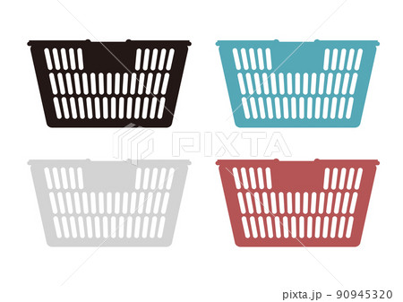 買い物カゴのイラスト素材 買い物カゴのイラスト素材 90945320