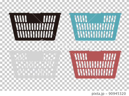買い物カゴのイラスト素材 買い物カゴのイラスト素材 90945320