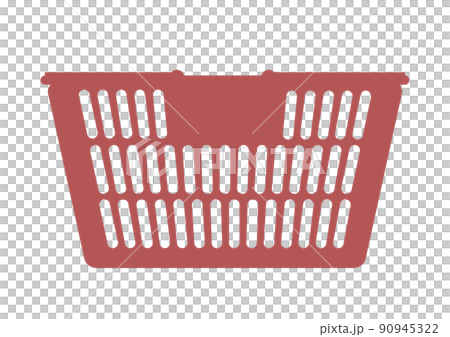 買い物カゴのイラスト素材 90945322