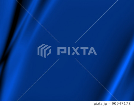 サテン風　背景　青色1 90947178