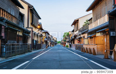京都 祇園 花見小路 京都 祇園 花見小路 90947309