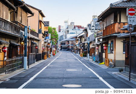 京都 祇園 花見小路 京都 祇園 花見小路 90947311