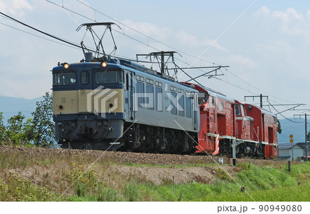 信越本線 北新井ー脇野田 JR東日本 EF64-42+DD16-302(長野) 信越本線 北新井ー脇野田 JR東日本 EF64-42+DD16-302(長野) 90949080