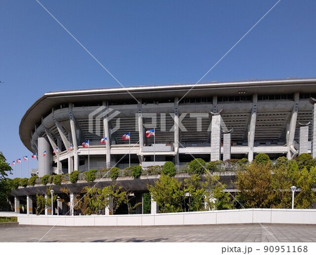 ニッサンスタジアム 横浜国際総合競技場周遊 周遊外観 神奈川県横浜市港北区 陸上競技場兼球技場 ニッサンスタジアム 横浜国際総合競技場周遊 周遊外観 神奈川県横浜市港北区 陸上競技場兼球技場 90951168