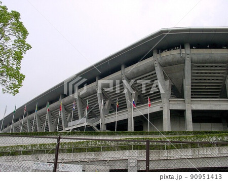 ニッサンスタジアム　横浜国際総合競技場周遊　周遊外観　 神奈川県横浜市港北区　陸上競技場兼球技場 90951413
