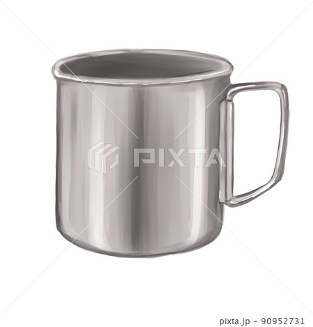 アウトドア用コップのイラスト 90952731