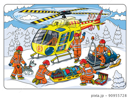 Let's Go Skiing! 3 x 49 pc Puzzle
