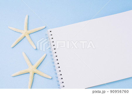 ホワイトスターフィッシュとスケッチブック 90956760