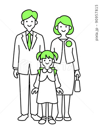 小学校入学女子 90957815