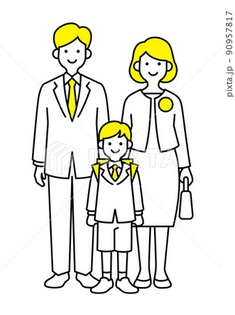 小学校入学男子 90957817