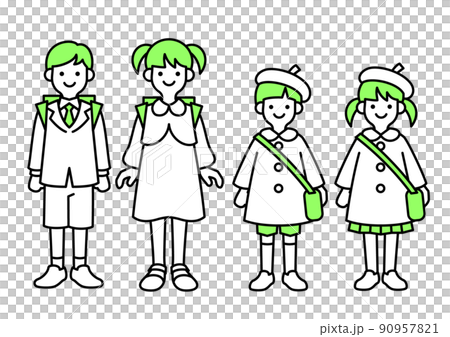 小学生幼稚園生男女 90957821