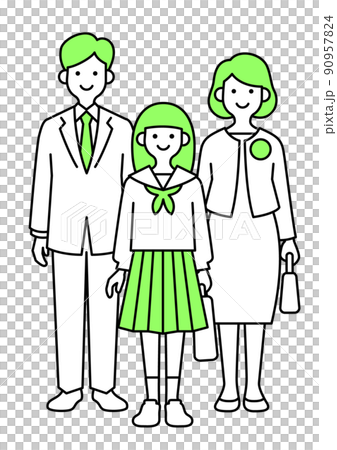 中学校入学女子 90957824