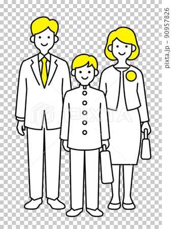 中学校入学男子 90957826