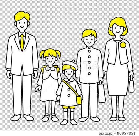 入学式、入園式 入学式、入園式 90957851