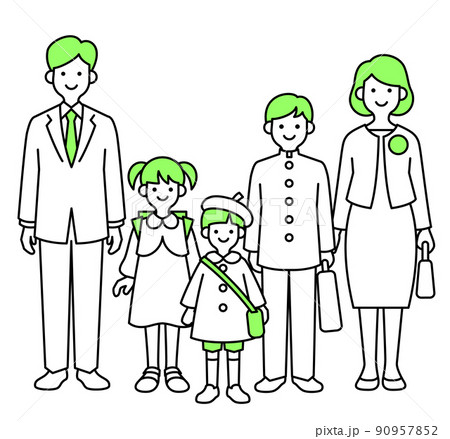 入学式、入園式 入学式、入園式 90957852