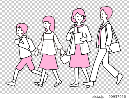 4 位度假者 4 位度假者 90957936