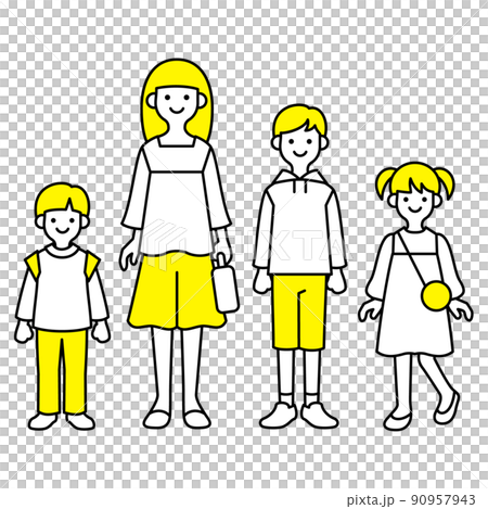 子供4人 子供4人 90957943