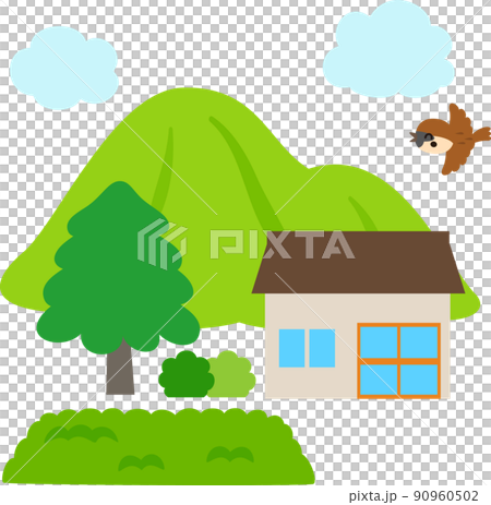 Idyllic country house Idyllic country house 90960502