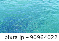 夏の透明な海_4K 90964022
