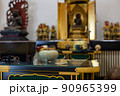 お寺の装飾品 90965399