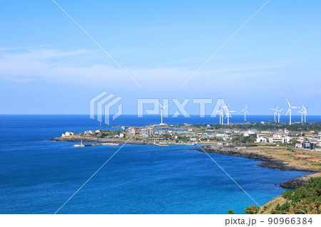 済州島 済州 山 90966384