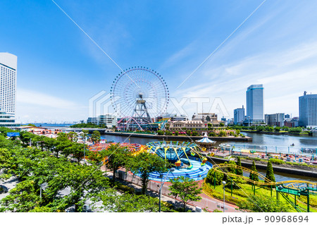 横浜市　みなとみらい　インバウンド 90968694