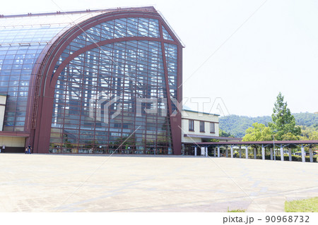 建築　倉吉未来中心　アトリウム 90968732