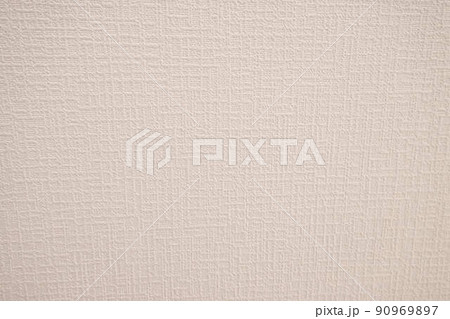 背景素材　テクスチャ　白　縦縞　漆喰風　塗壁 90969897