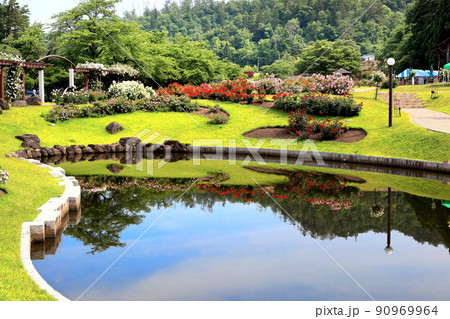 環境省認定 香り風景100選 東沢公園バラ園 環境省認定 香り風景100選 東沢公園バラ園 90969964