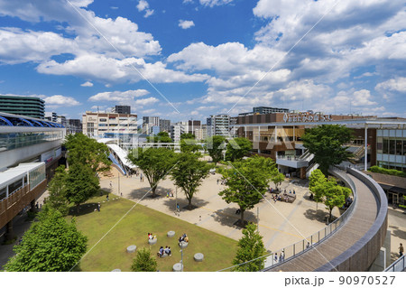 【都市風景】流山おおたかの森駅前の景観 【都市風景】流山おおたかの森駅前の景観 90970527
