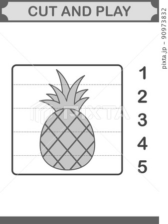 Cut and play with Pineapple 90973832